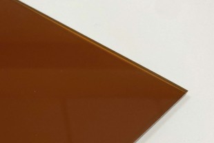 Монолитный поликарбонат Irrox толщина 10 мм, бронза йод