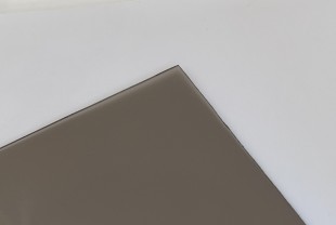 Монолитный поликарбонат Borrex толщина 10 мм, бронза серый