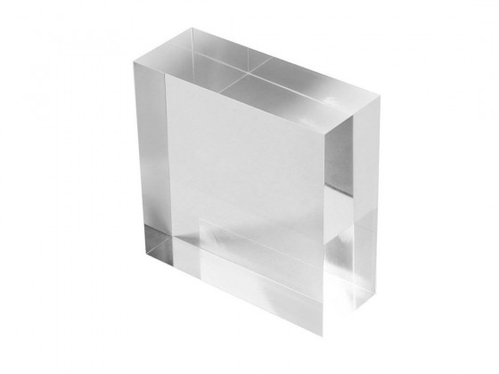 Блочное оргстекло Plexiglas толщина 30 мм, бесцветное 