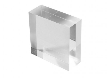 Блочное оргстекло Plexiglas толщина 40 мм, бесцветное 