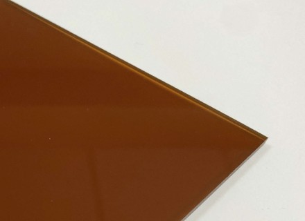 Монолитный поликарбонат Borrex толщина 6 мм, бронза йод