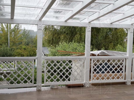 Монолитный поликарбонат Irrox/Borrex "Оптимальный" толщина 4 мм, прозрачный