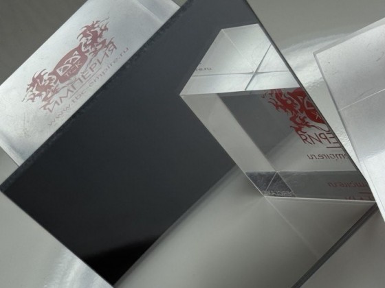 Зеркальный монолитный поликарбонат IRROX-REFLECTION GP, серебро 3*1250*2000мм