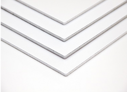 Алюминиевая композитная панель 4 мм, белая 1220*4000
