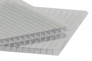 Сотовый поликарбонат SUNNEX 3R 2100*12000 серый 16мм